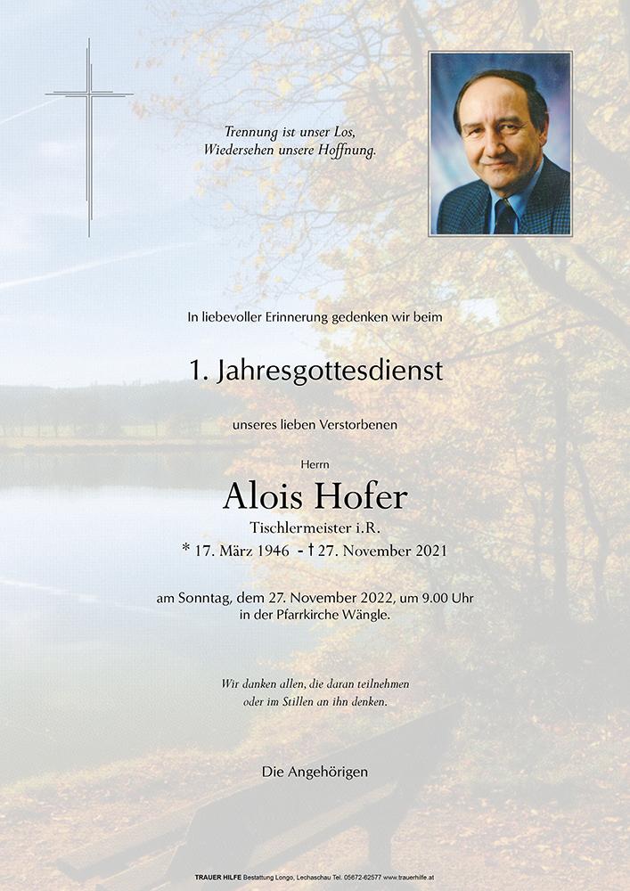 Alois Hofer